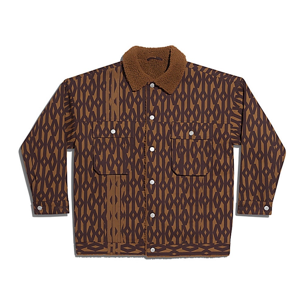 Adidas x IVY PARK Tan Denim Monogram Jacket